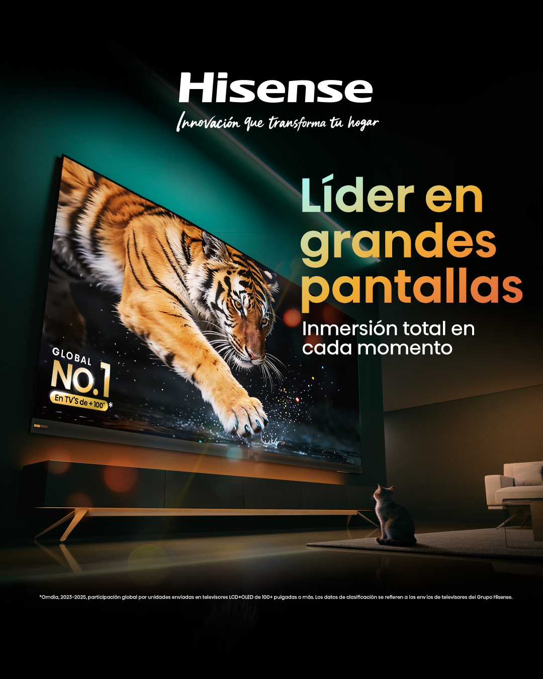 Hisense Líder en grandes pantallas - Televisores de gran formato
