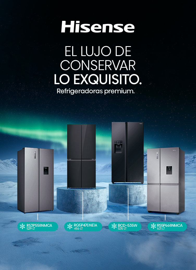 Hisense Refrigeradoras premium - El lujo de conservar lo exquisito