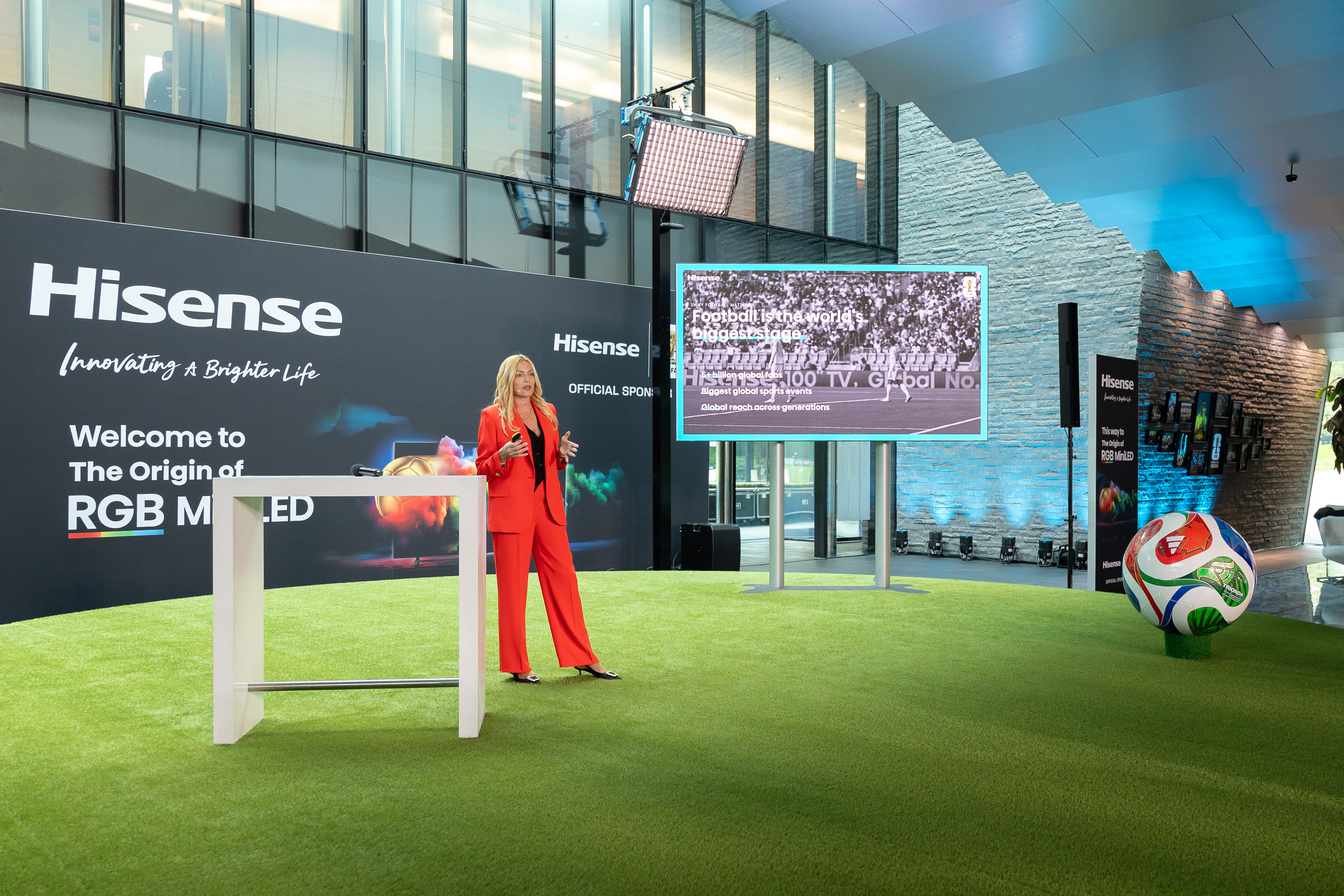 Hisense en sede FIFA
