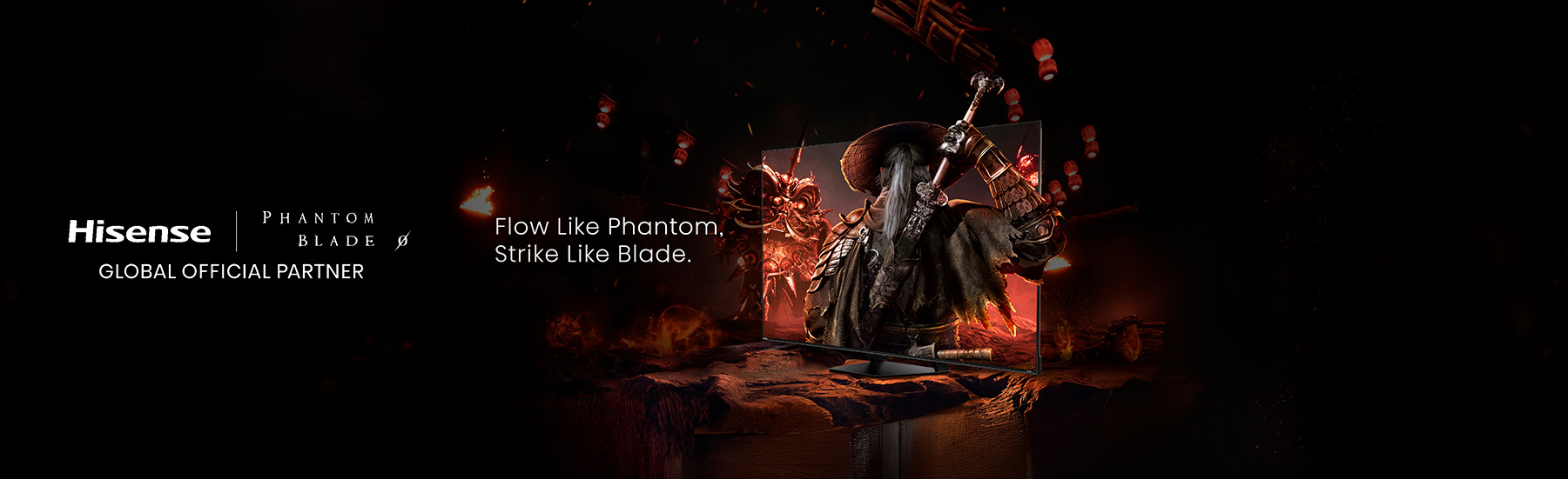 Hisense y Phantom Blade Zero — Partner Oficial Global